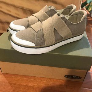 KEEN WOMENS 7 ELSA III GORE SLIP-ON BRINDLE | NEW